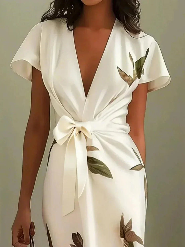 Billie™ | Elegant Wrap Midi Dress