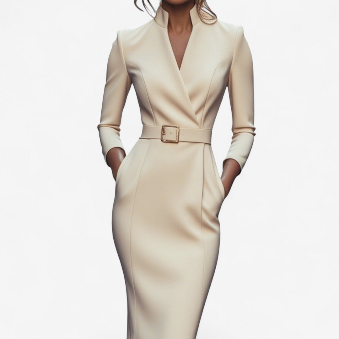 Abilene™ | Elegant Belted Dress