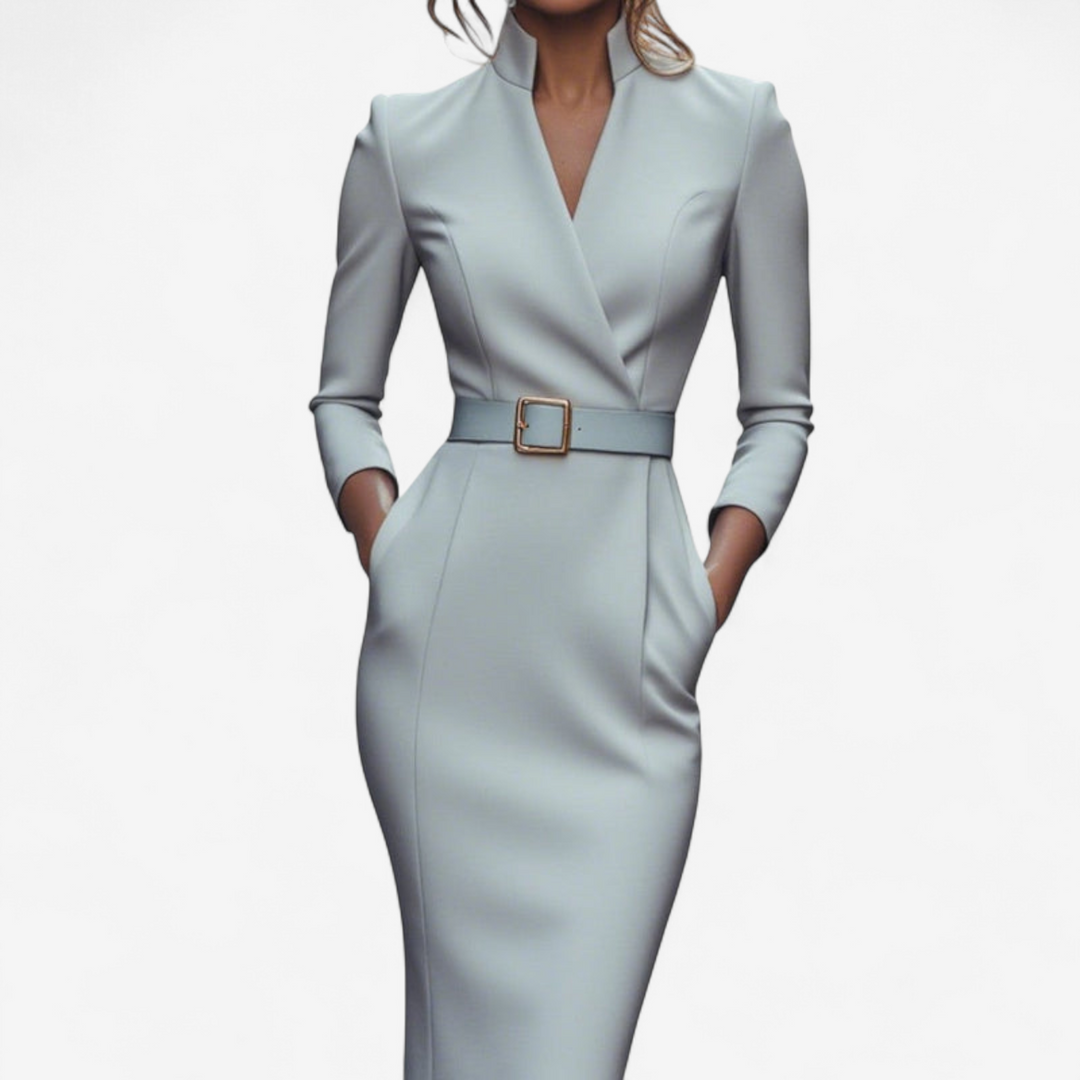 Abilene™ | Elegant Belted Dress