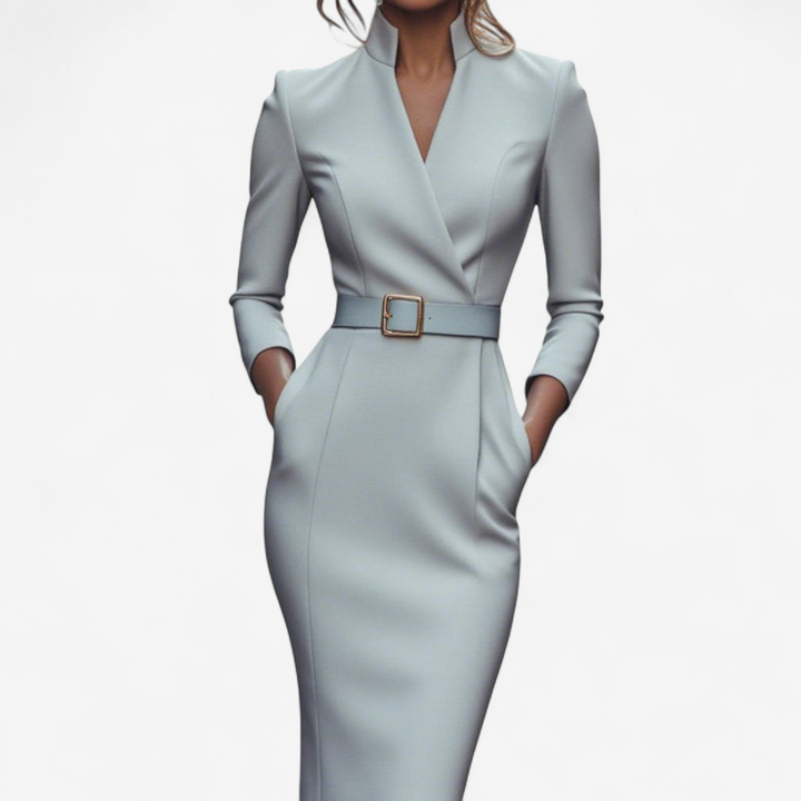 Abilene™ | Elegant Belted Dress