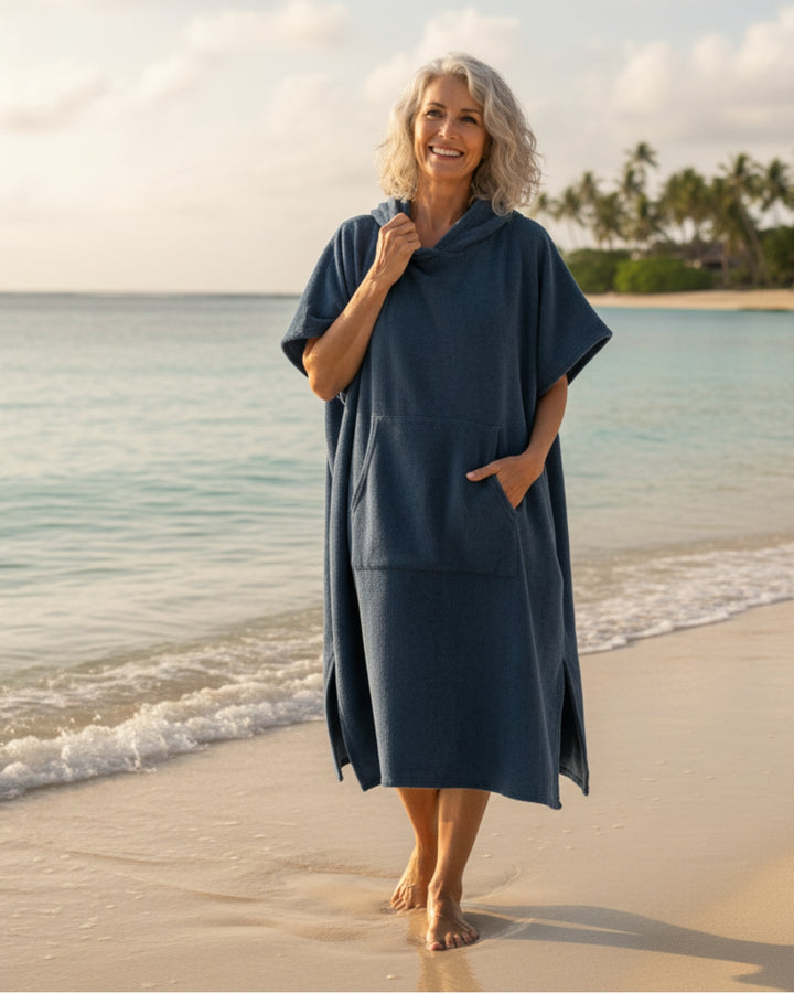 Jny | Towel Poncho Quick-Dry Microfiber Changing Robe