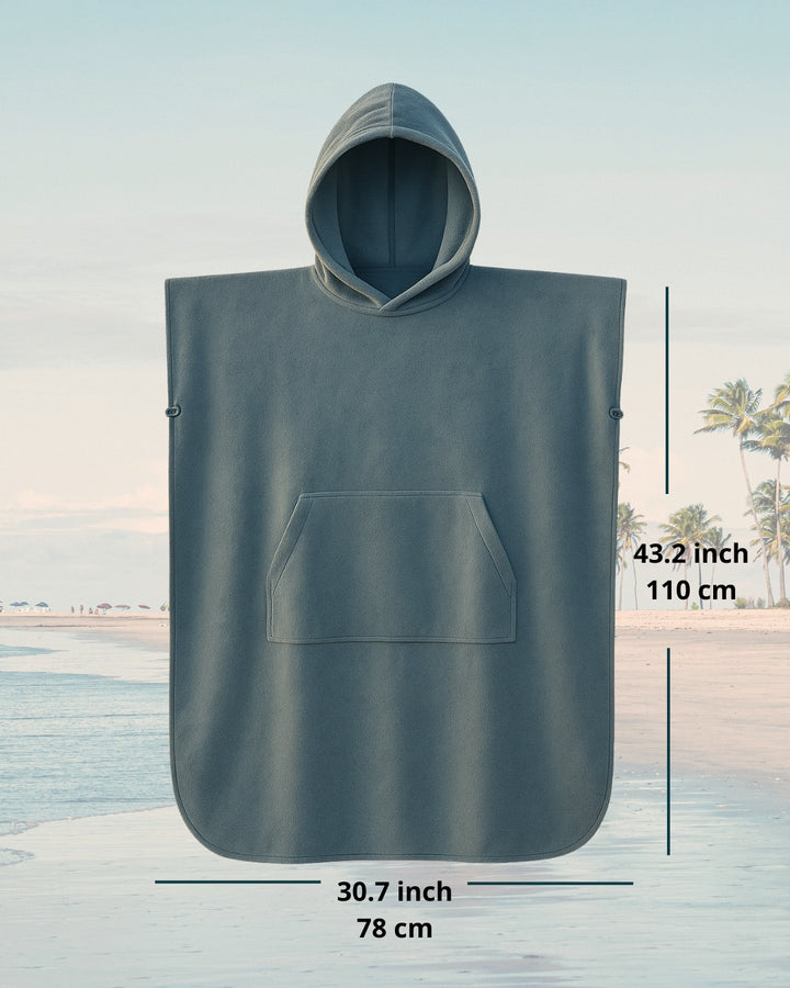 Jny | Towel Poncho Quick-Dry Microfiber Changing Robe