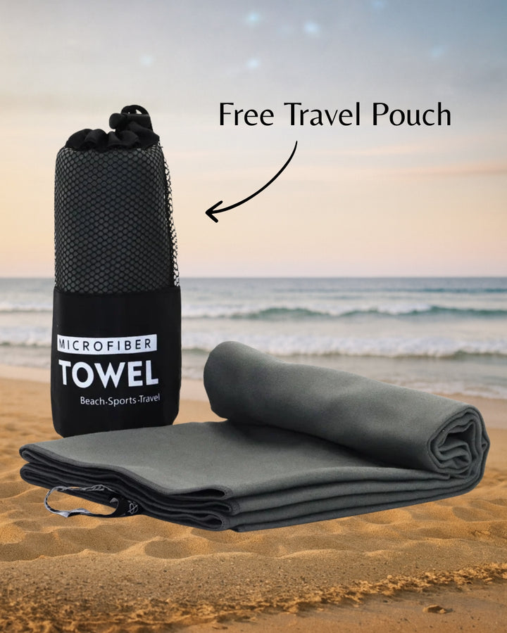 Belle | Microfiber Travel Towel Quick-Dry, Odor-Free & Compact