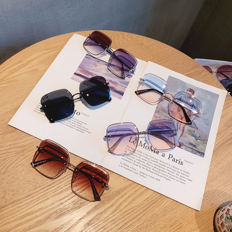 Celina™ | Rimless Statement Sunglasses