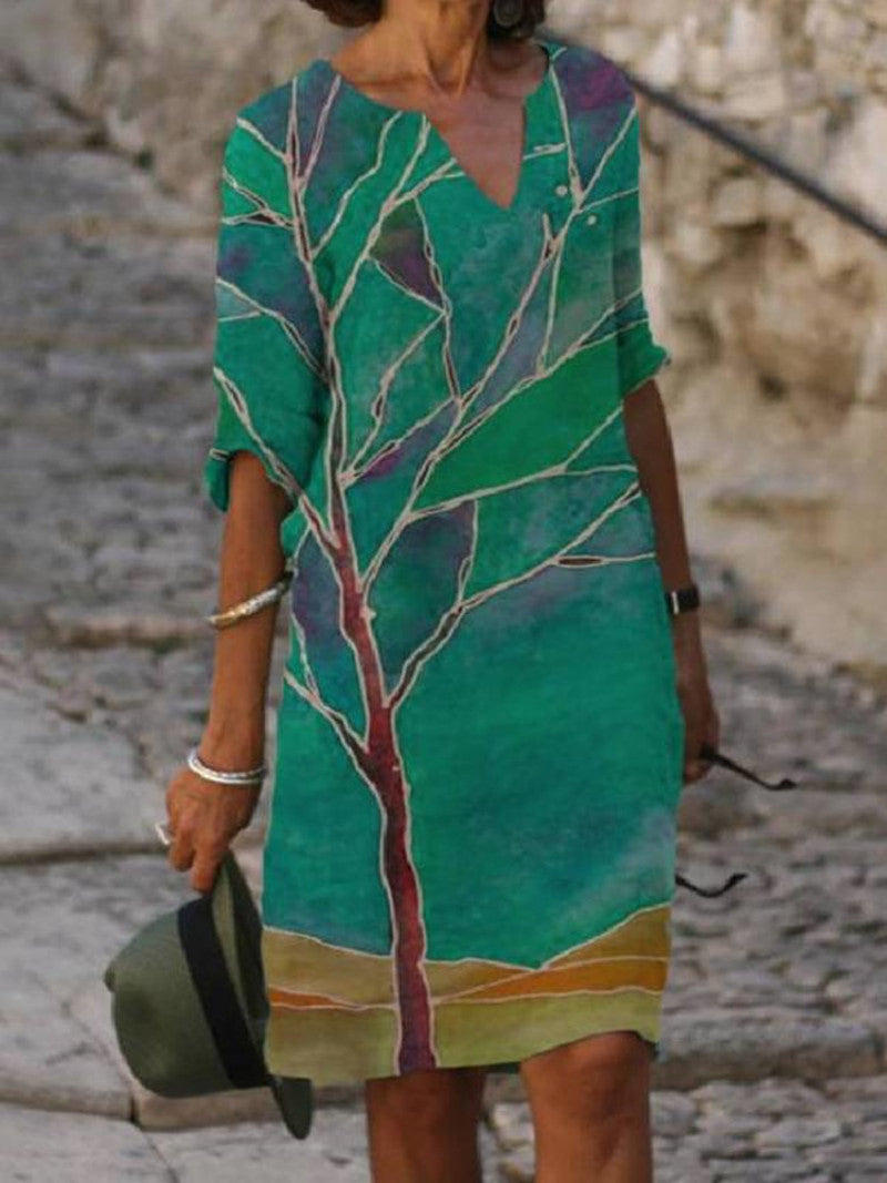 Karen™ | Floral Print Dress