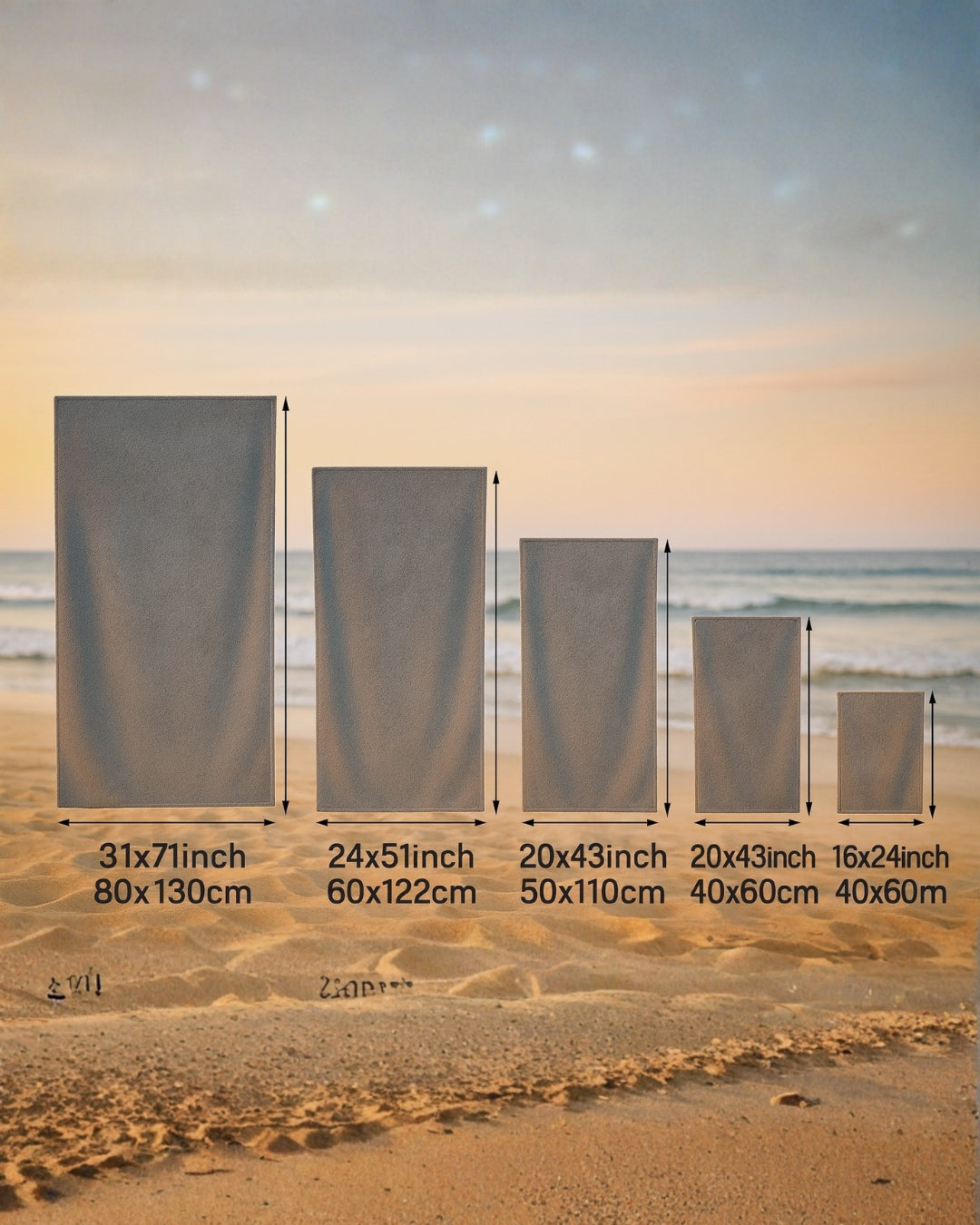 Belle | Microfiber Travel Towel Quick-Dry, Odor-Free & Compact