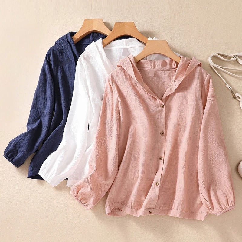 Miri™ | Relaxed Hooded Shirt