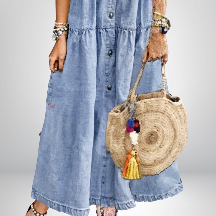Vita™ | Soft Denim Dress