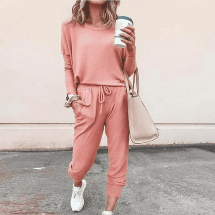 Brooke | Women's Jogger Set Long Sleeve Top & Tracksuit Pants