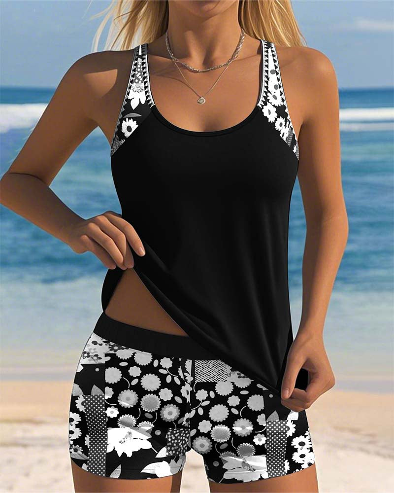 Virella | Summer Blossom Tankini