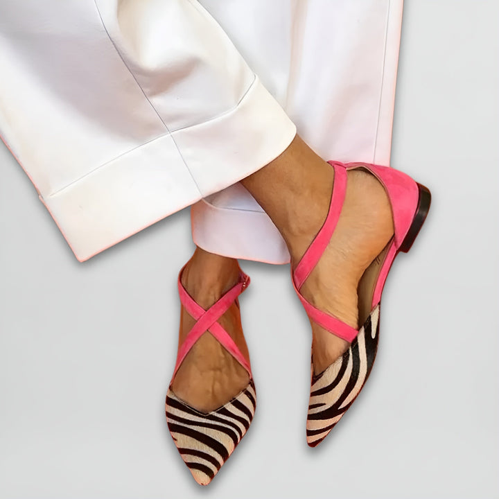Fenna™ | Strap Ballet Flats