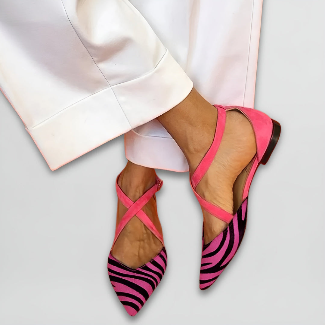 Fenna™ | Strap Ballet Flats