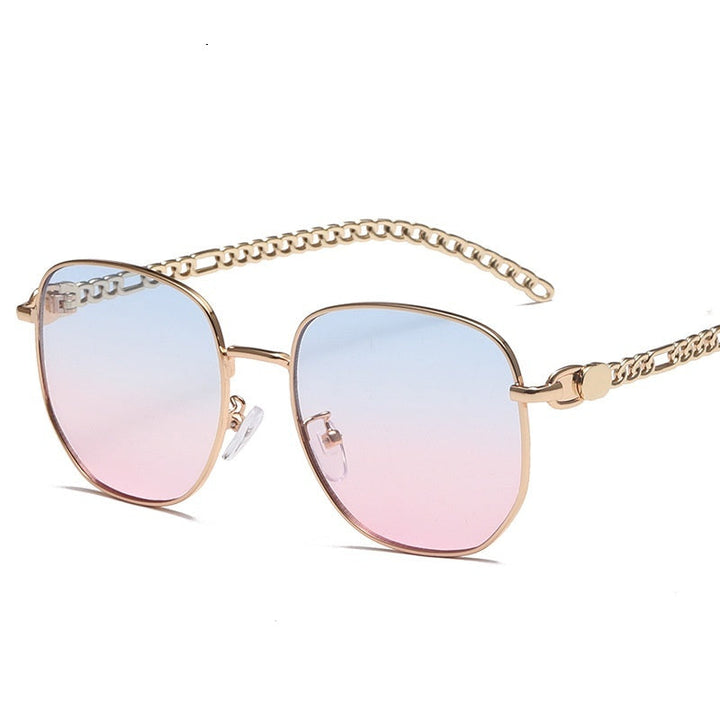 Vespera™ | Sunglasses with Gold Chain Detail