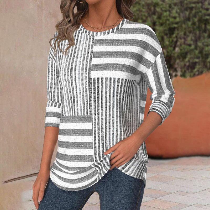 Tricia™ | Striped Comfort Blouse