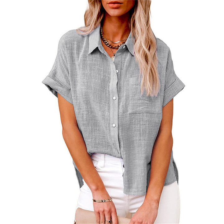 Claudia™ | Lightweight Shirt with Front Pocket