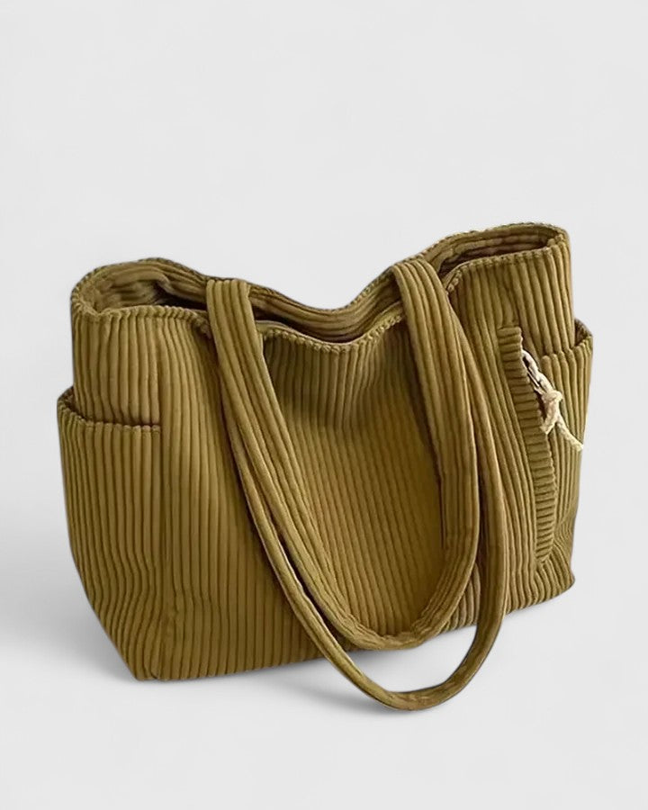 Liorane™ | Luxurious Ribbed Shoulder Bag