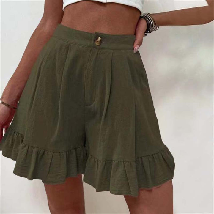 Donna™ | Breezy Ruffle Hem Shorts