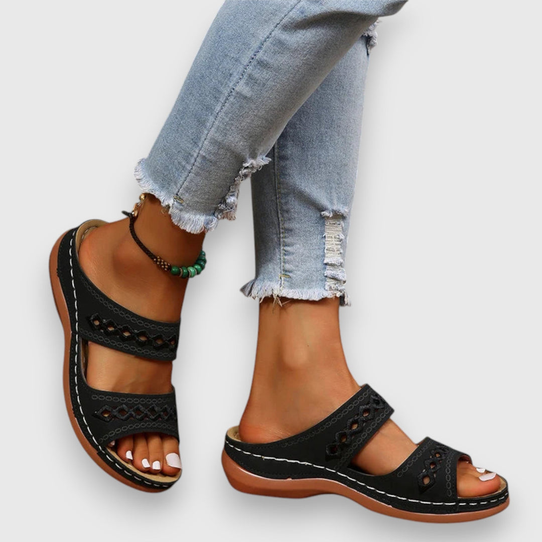 Luma™ | Duo Panel Sandals
