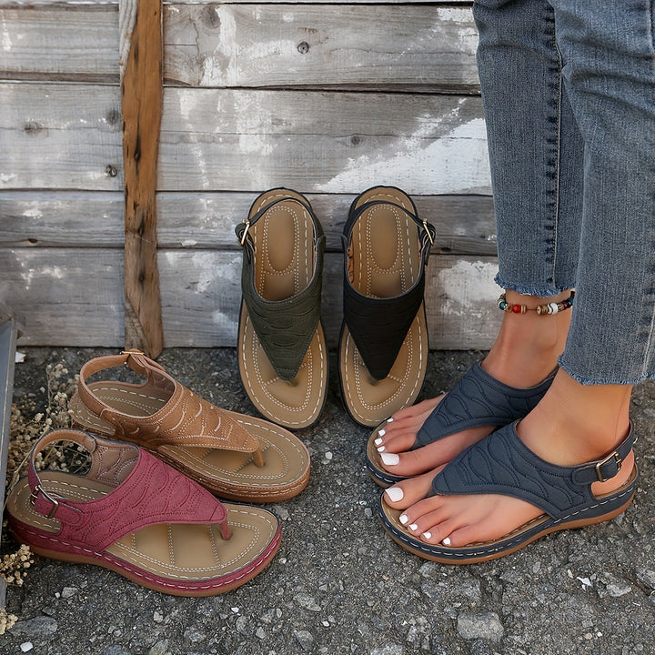 Maviee™ | Breeze Clip Toe Sandals - Built-in support
