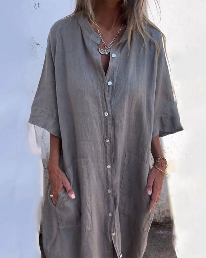 Valerie™ | Boho Shirt Dress