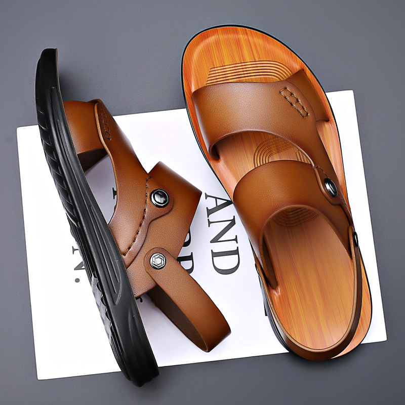 Cameron | Avenwood Vegan Leather Sandals