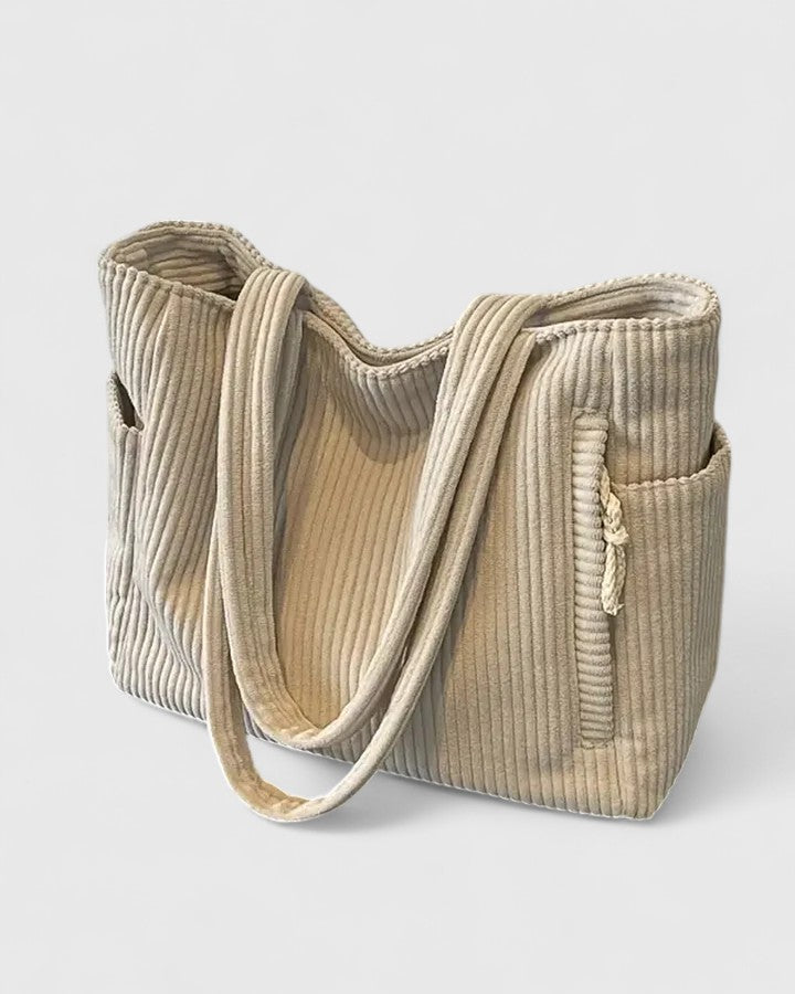 Liorane™ | Luxurious Ribbed Shoulder Bag