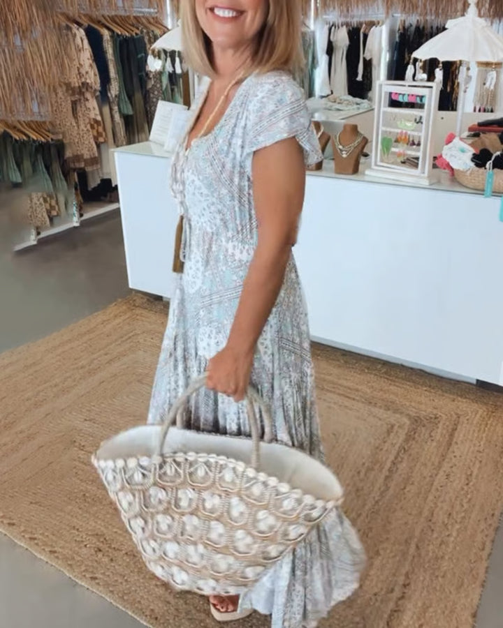 Charlotte™ | Elegant V-Neck Dress