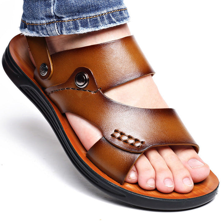 Cameron | Avenwood Vegan Leather Sandals