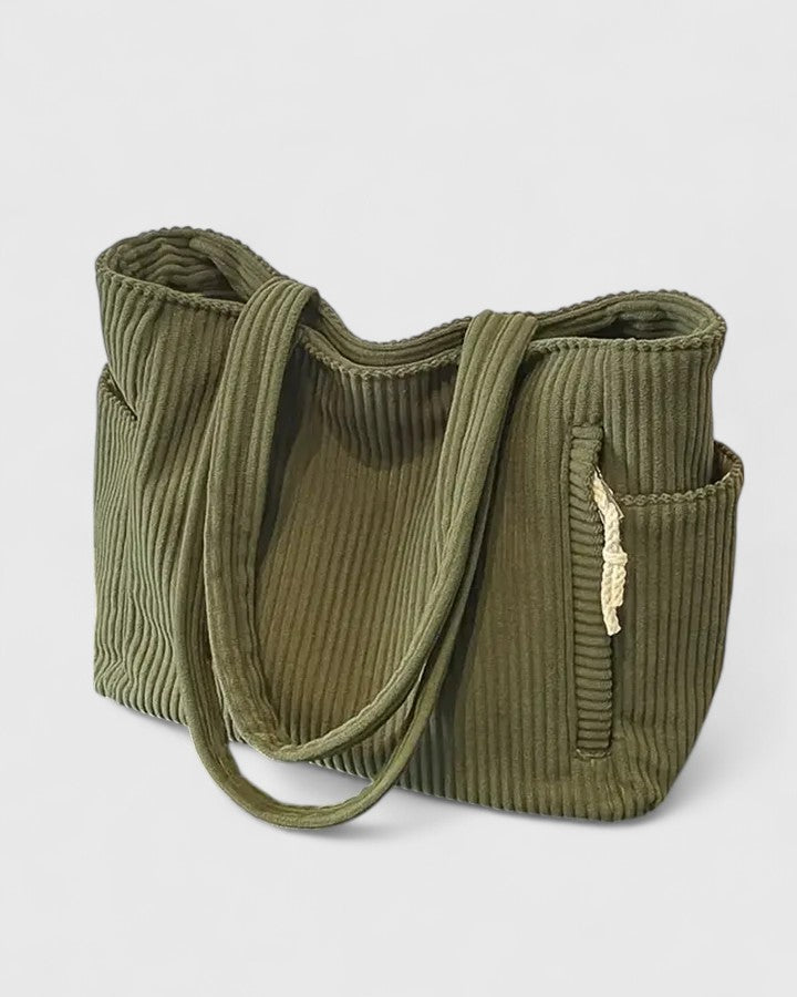 Liorane™ | Luxurious Ribbed Shoulder Bag