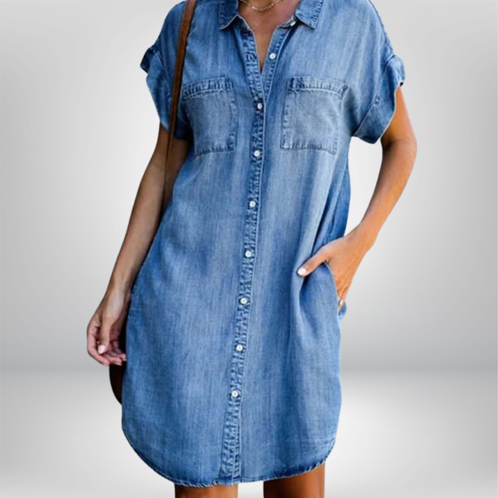 Sapphire™ | Casual Denim Dress
