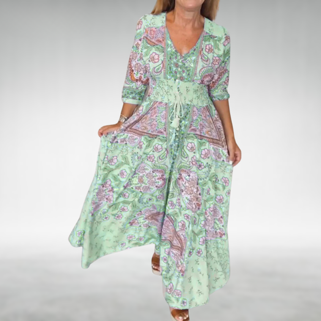Lily™ | Bohemian Maxi Dress