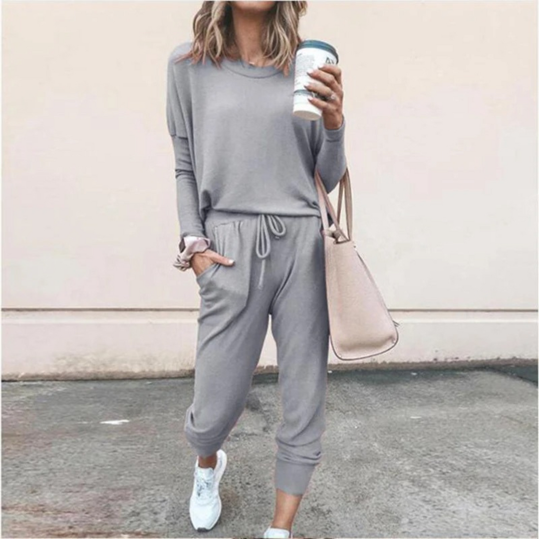 Brooke | Women's Jogger Set Long Sleeve Top & Tracksuit Pants