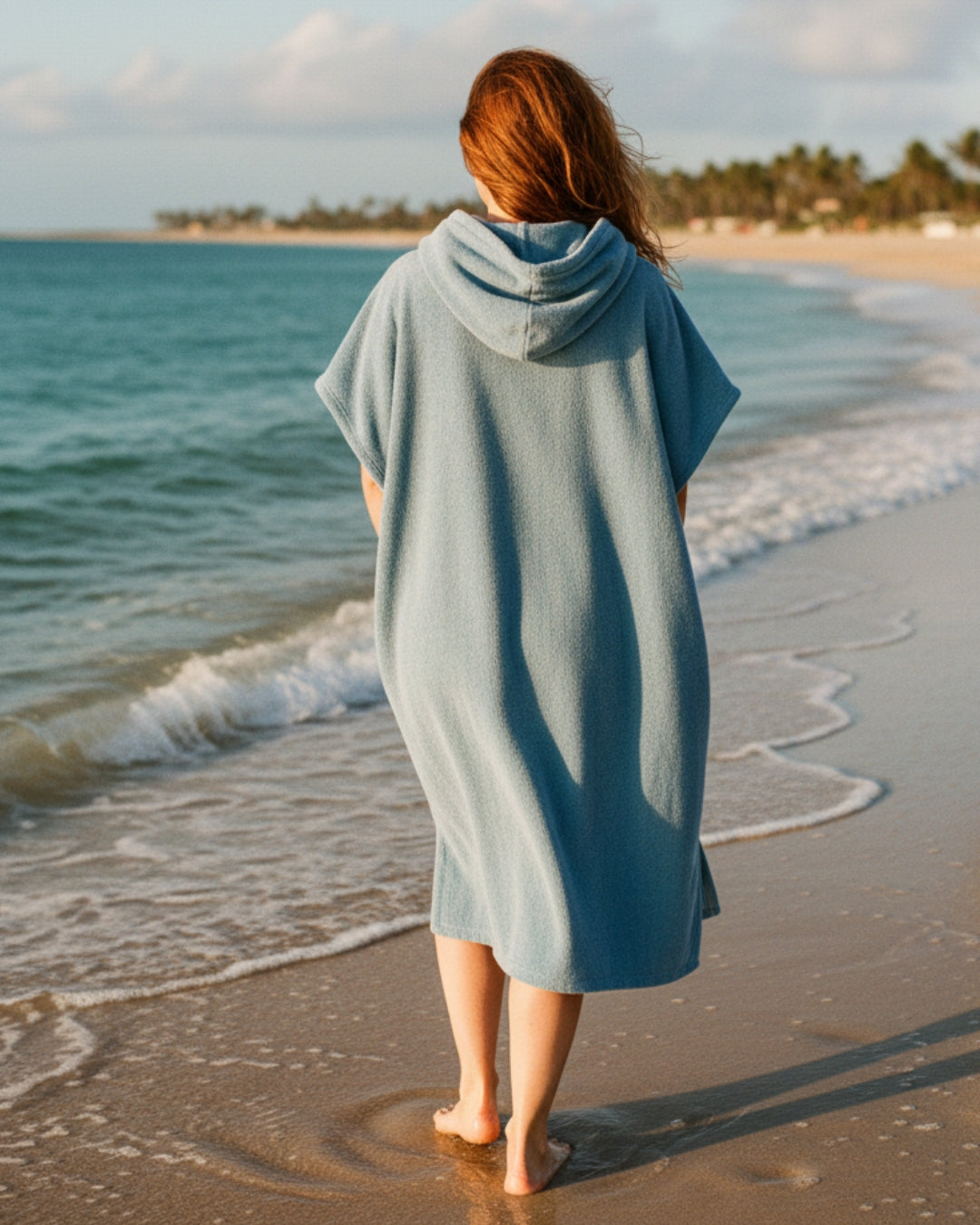 Jny | Towel Poncho Quick-Dry Microfiber Changing Robe