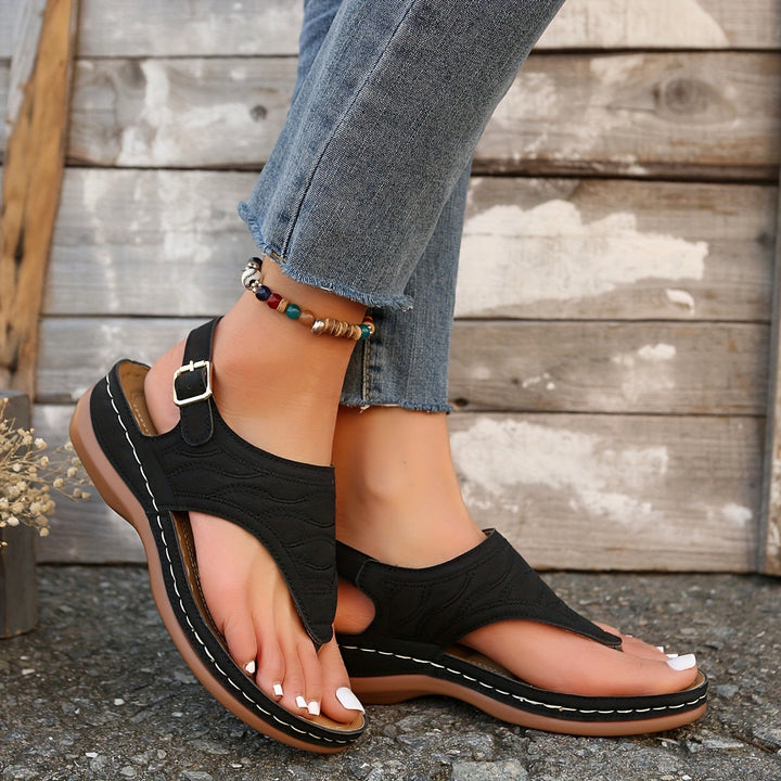 Maviee™ | Breeze Clip Toe Sandals - Built-in support