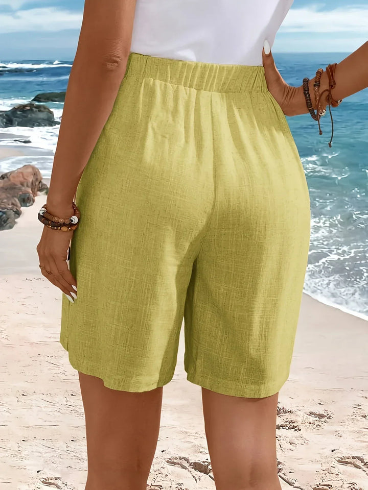 Whitney™ | Comfortable Shorts With Buttons
