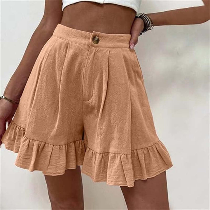 Donna™ | Breezy Ruffle Hem Shorts