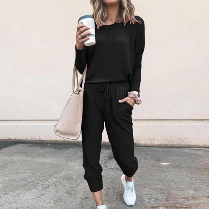 Brooke | Women's Jogger Set Long Sleeve Top & Tracksuit Pants