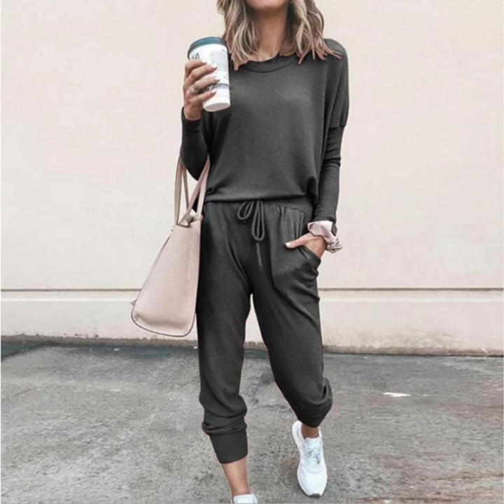 Brooke | Women's Jogger Set Long Sleeve Top & Tracksuit Pants