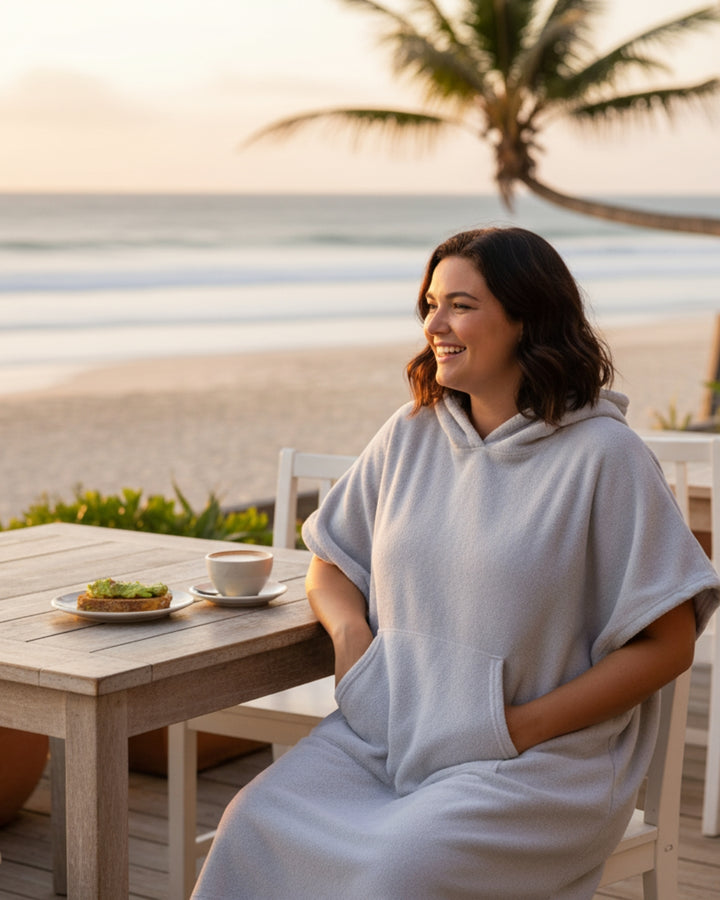 Jny | Towel Poncho Quick-Dry Microfiber Changing Robe