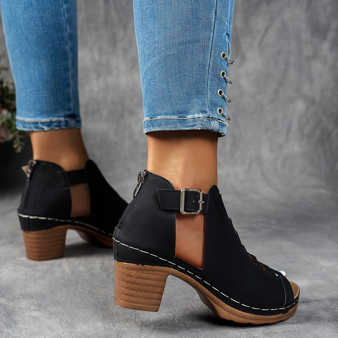 Nessa™ | Lattice-Heel Sandals