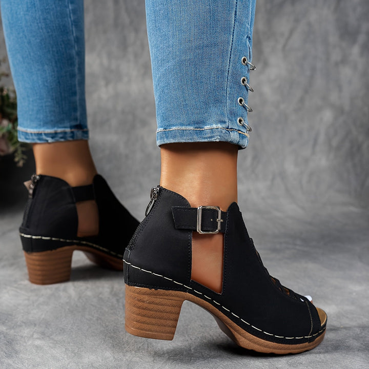 Nessa™ | Lattice-Heel Sandals