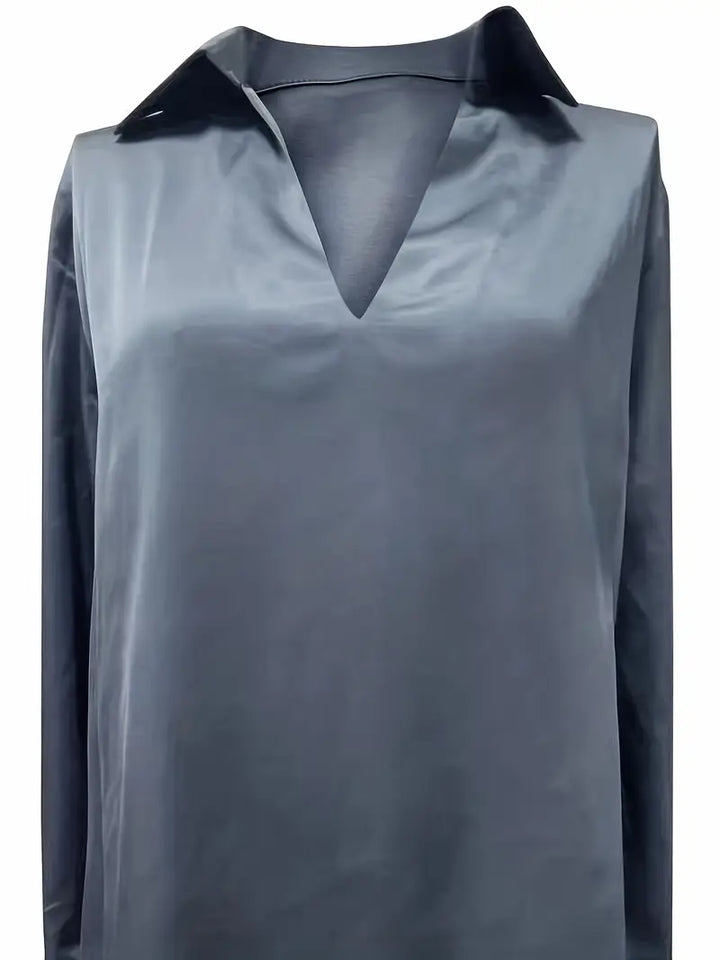 Eva™ | Premium V-Neck Blouse