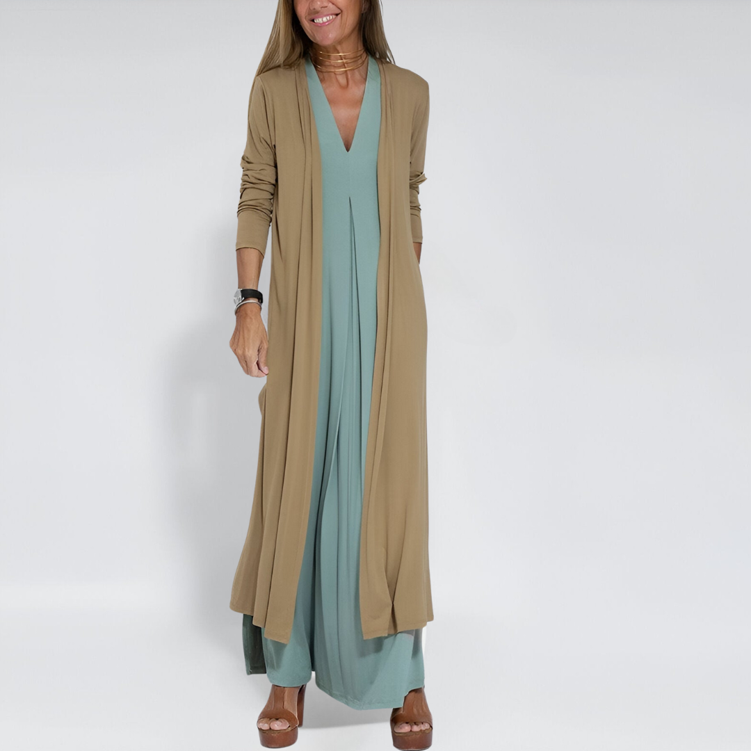 Leanne ™ | Elegant Summer Dress + Free Cardigan