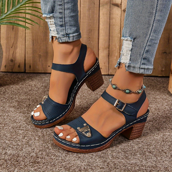 Adelina™ | Comfort Buckle Sandals - Secure support