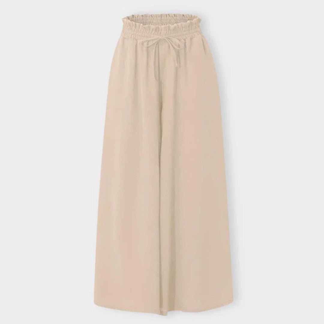 Willa | Women's Wide Leg Palazzo Pants High Waist Flowy