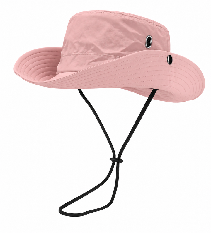 Pia™ | Womens Outdoor Travel Sun Hat Summer UV Protection Wide Brim Panama Safari Hunting Hiking Bucket Hat Mesh Fisherman Hat