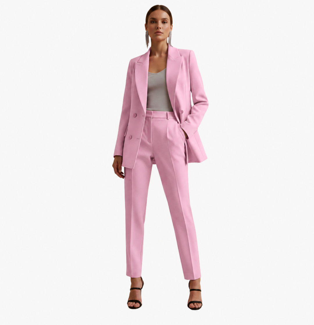 Persephone | Women's Double Breasted Blazer Set