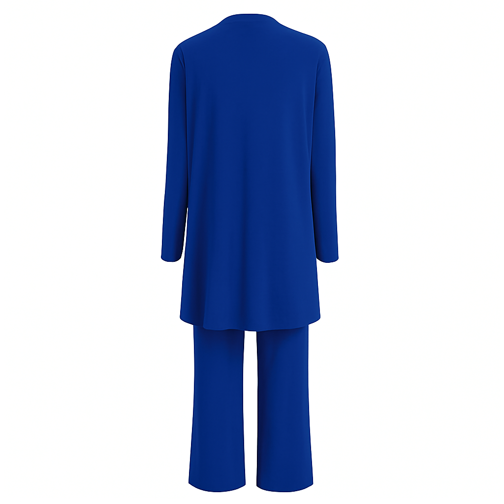 Vera | Women's 3-Piece Cardigan Top Wide Leg Trousers Set