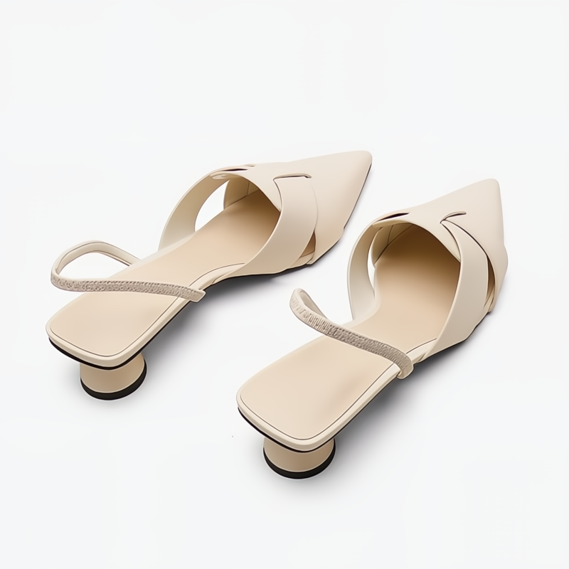 Lia Low Heeled Sandals