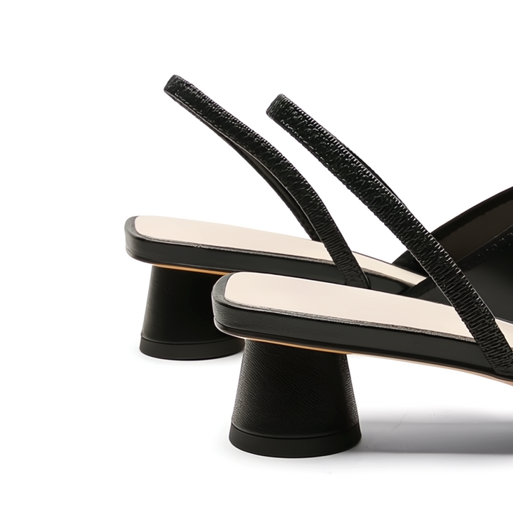 Lia Low Heeled Sandals